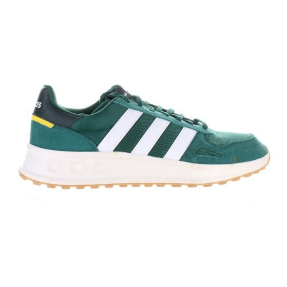 Adidas Run 84 Cloudfoam Men's Green Running Shoes Athletic Sneakers Sz 12.5